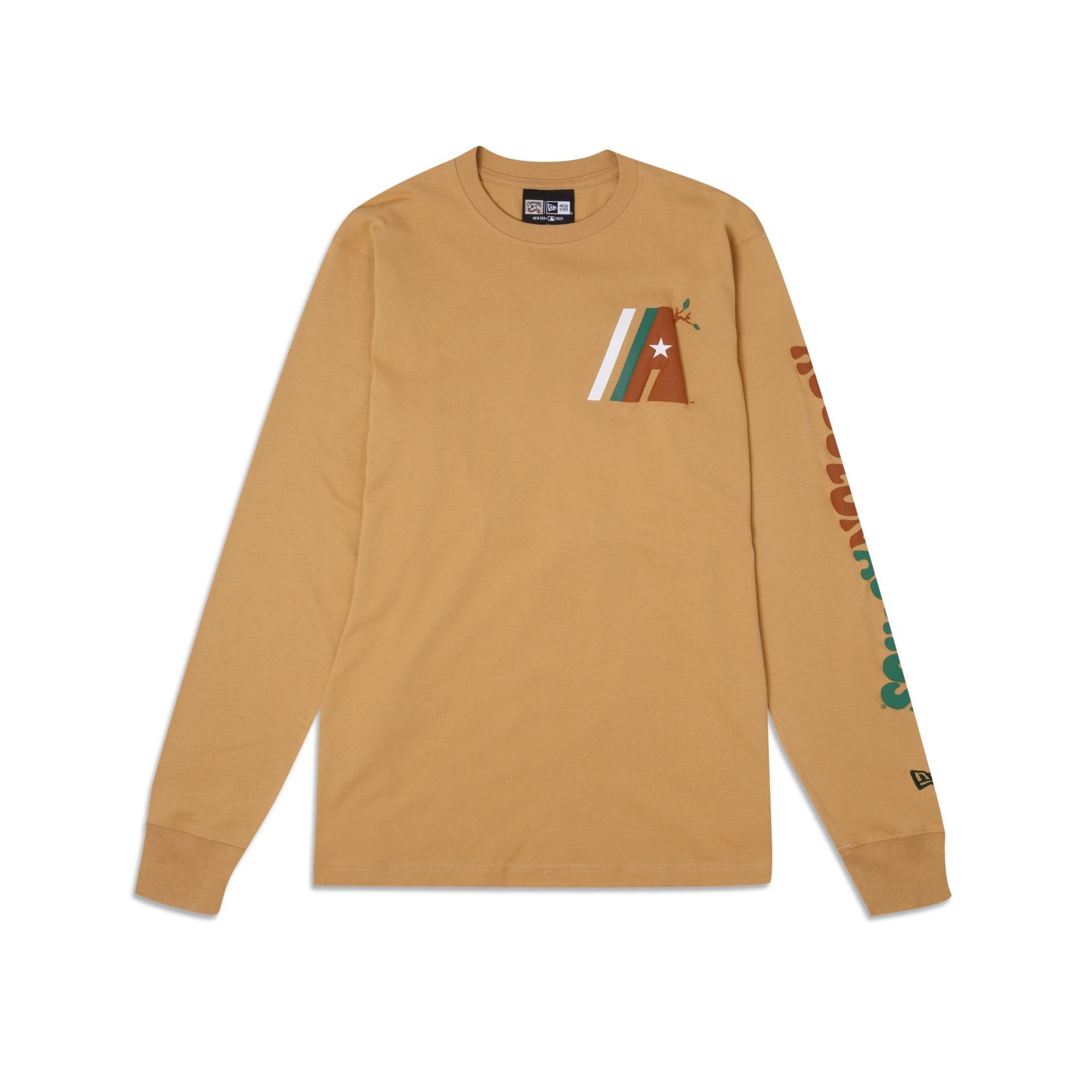 Houston Astros Camp Long Sleeve T-Shirt sold by New Era