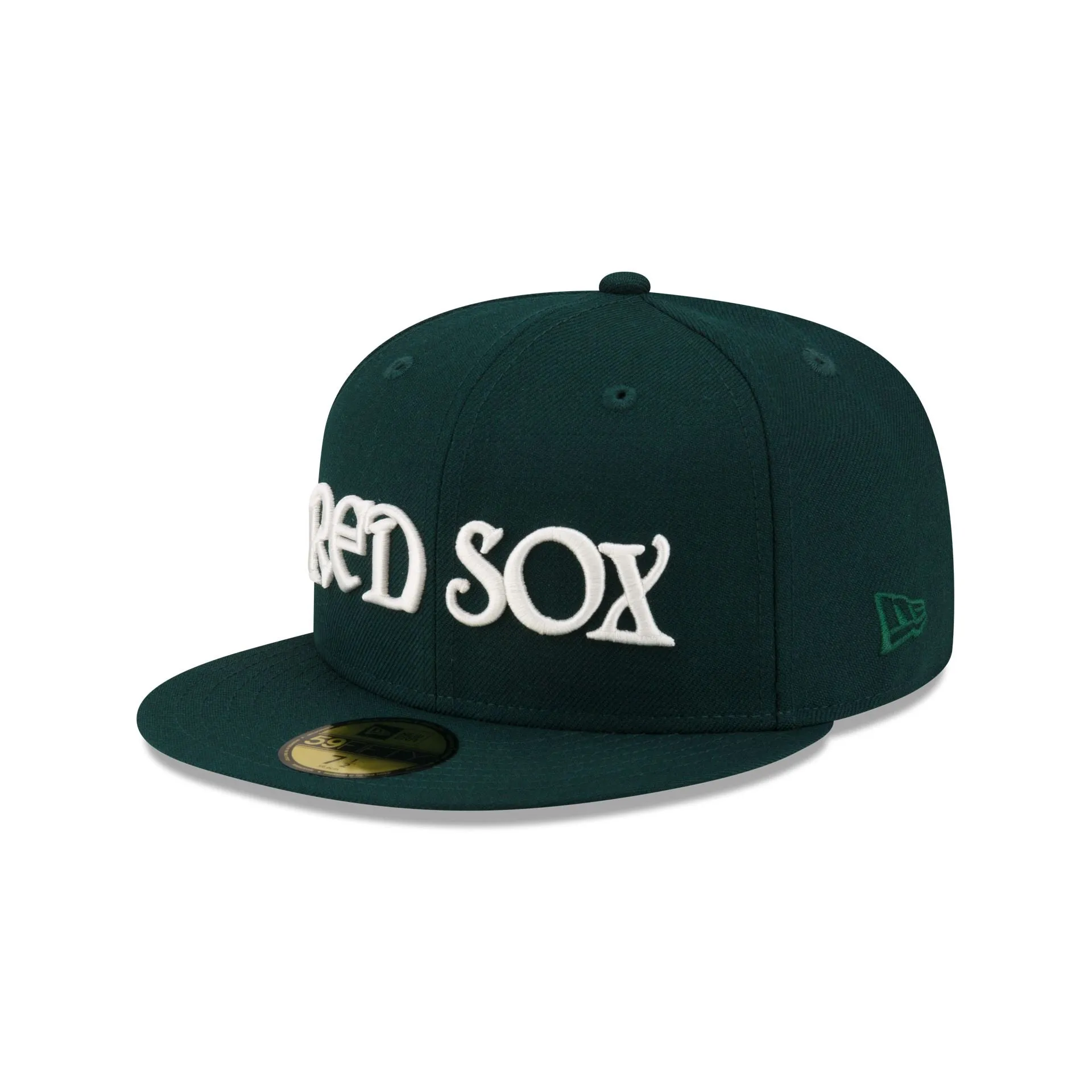 Just Caps Dark Green Wool Boston Red Sox 59FIFTY Fitted Hat sold by New Era product image thumbnail 3