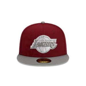 Los Angeles Lakers Color Pack Red 59FIFTY Fitted Hat sold by New Era