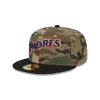 San Diego Padres Camo Crown 59FIFTY Fitted Hat sold by New Era