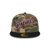San Diego Padres Camo Crown 59FIFTY Fitted Hat sold by New Era