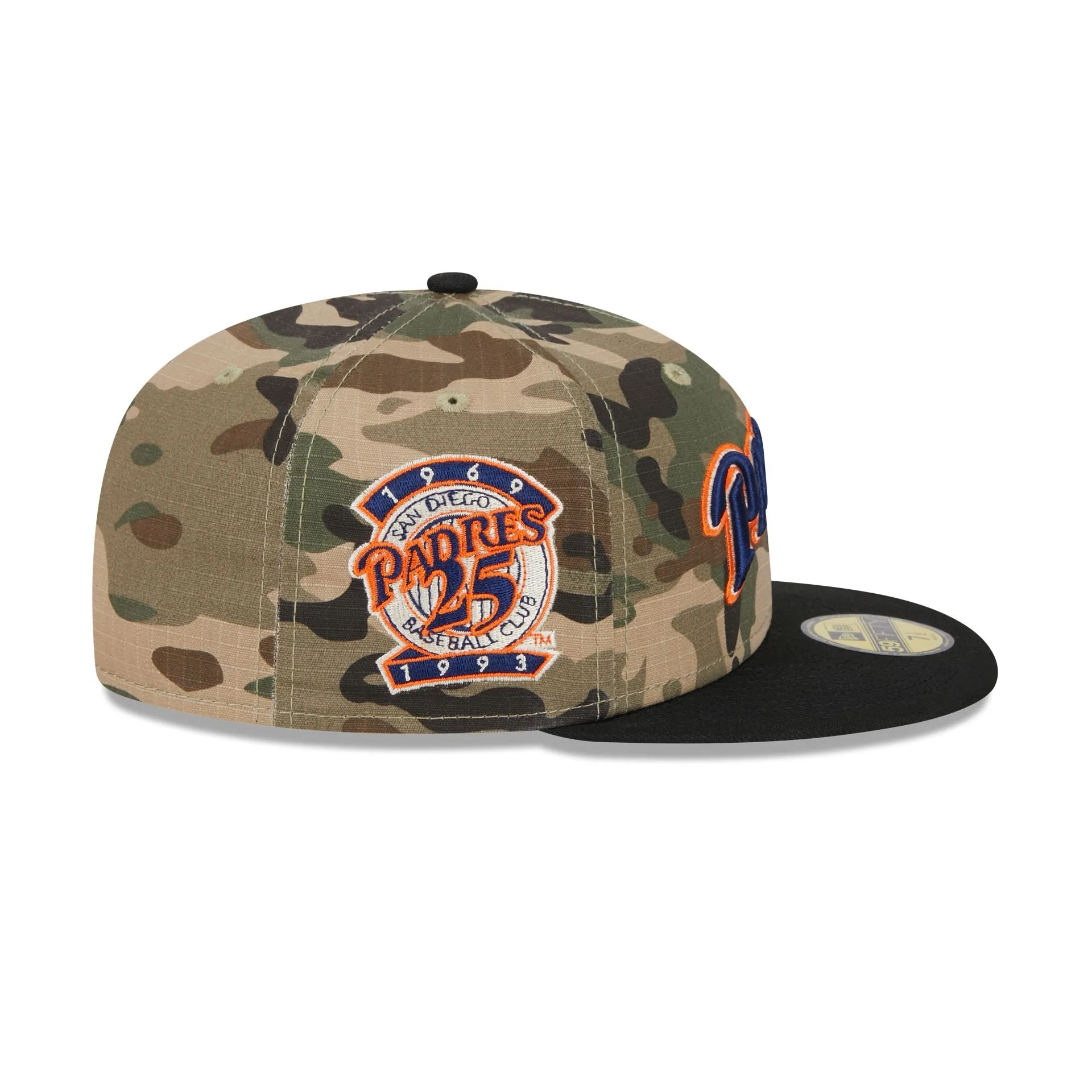 San Diego Padres Camo Crown 59FIFTY Fitted Hat sold by New Era product image thumbnail 4
