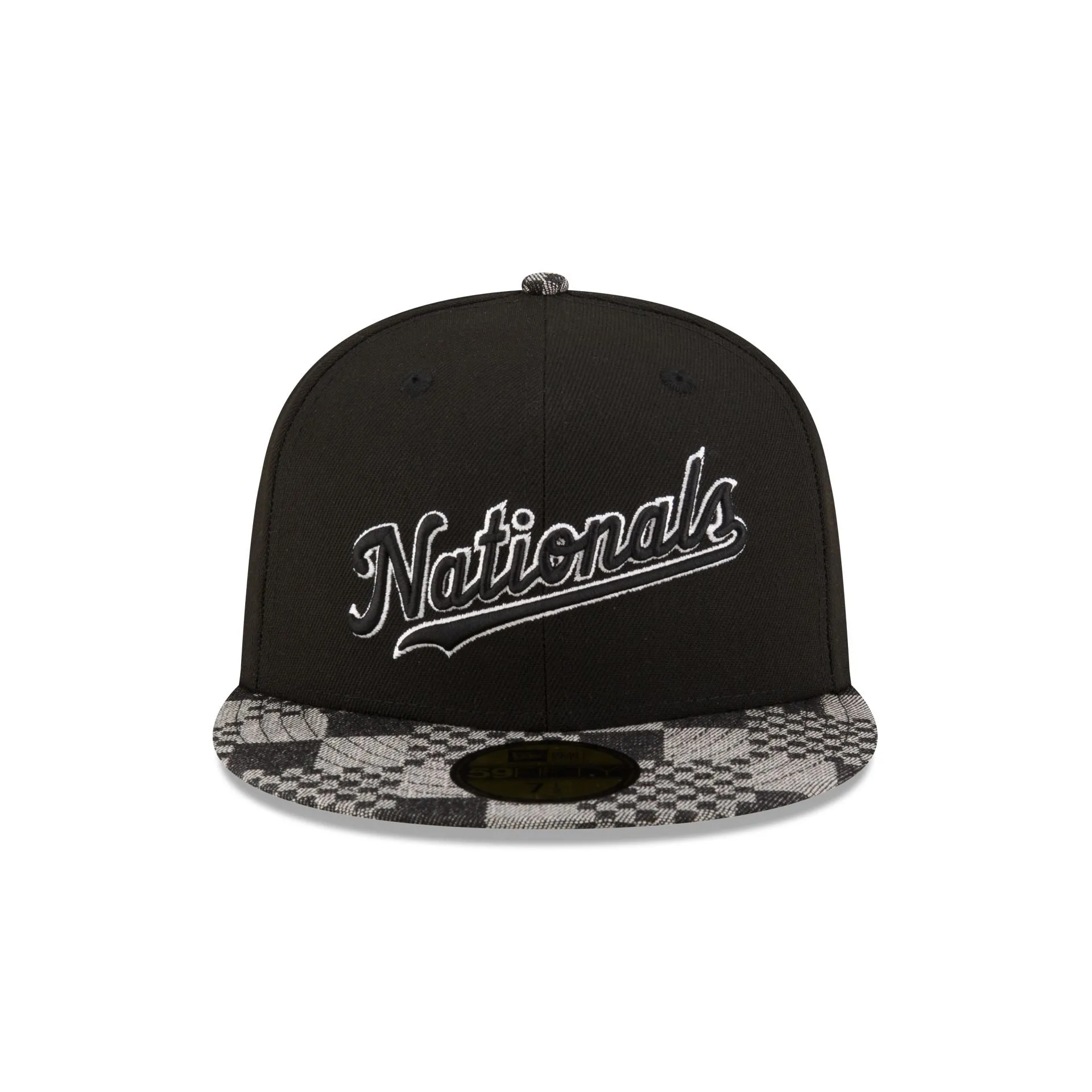 Washington Nationals Pattern Denim 59FIFTY Fitted Hat sold by New Era product image thumbnail 2