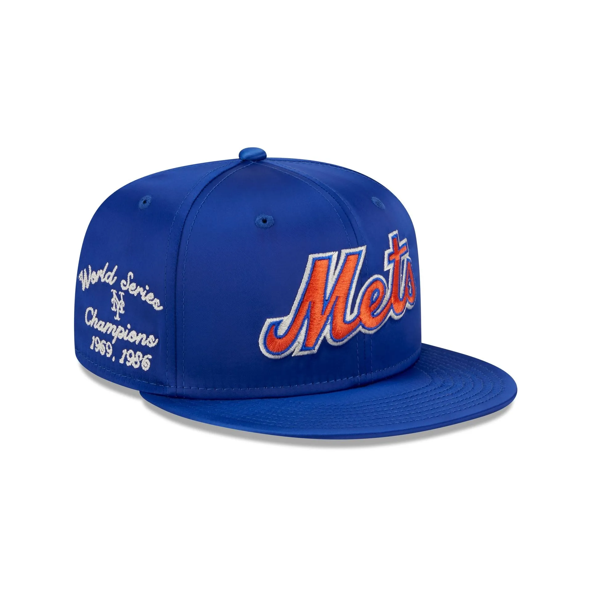 New York Mets Satin Script 9FIFTY Snapback Hat sold by New Era