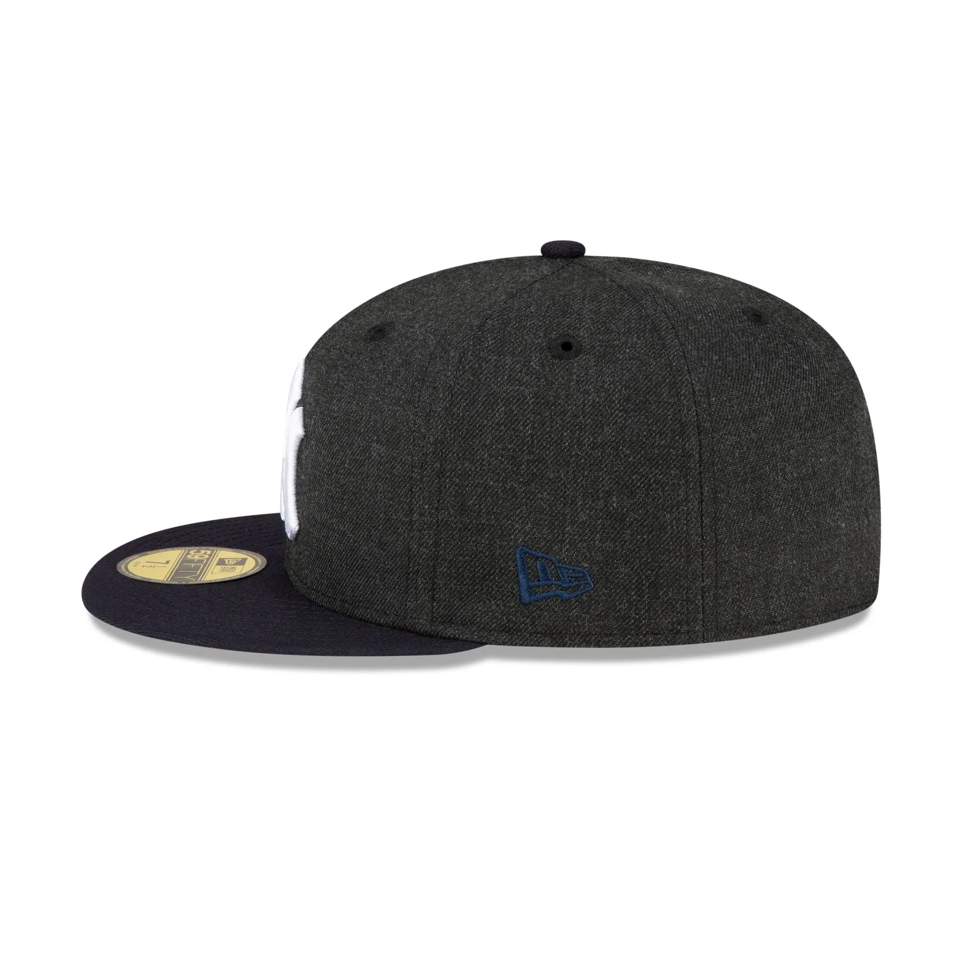 Just Caps Heathered Crown New York Yankees 59FIFTY Fitted Hat sold by New Era product image thumbnail 5