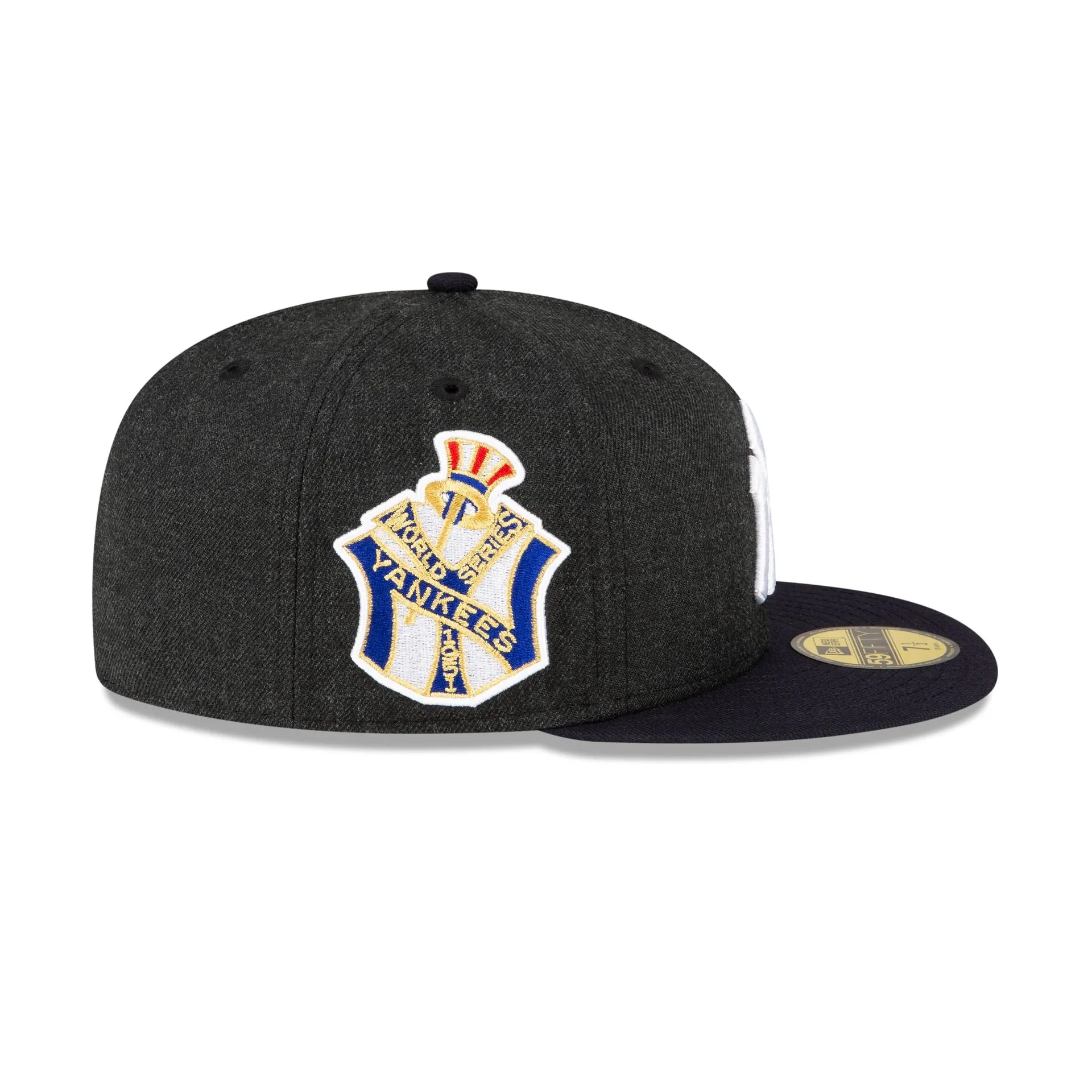 Just Caps Heathered Crown New York Yankees 59FIFTY Fitted Hat sold by New Era product image thumbnail 4