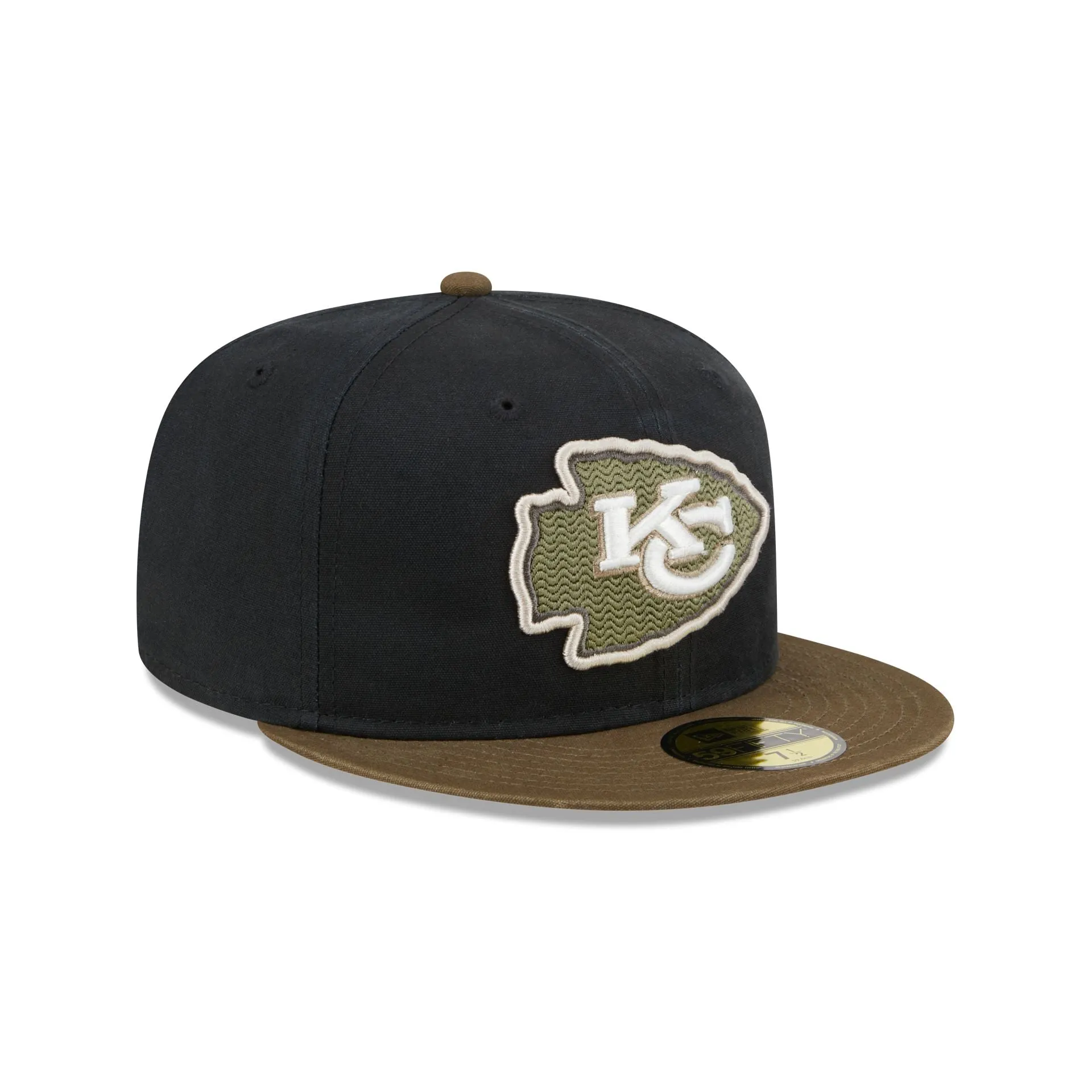 Kansas City Chiefs Quilted Logo 59FIFTY Fitted Hat sold by New Era product image thumbnail 3