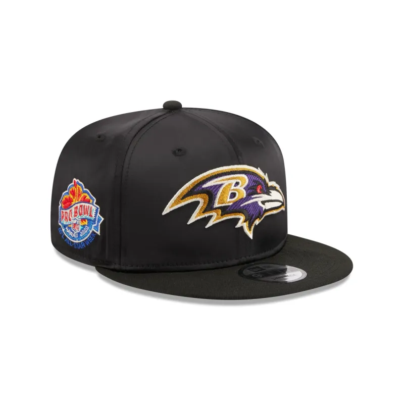 Baltimore Ravens Satin 9FIFTY Snapback Hat sold by New Era