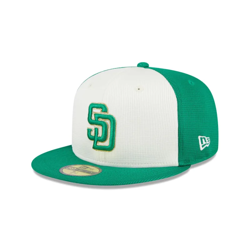 San Diego Padres St. Patrick's Day 2024 59FIFTY Fitted Hat sold by New Era