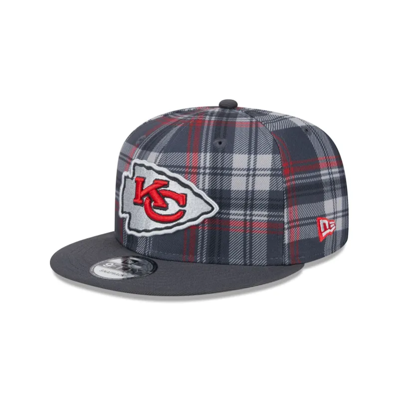 Kansas City Chiefs 2024 Sideline Statement Gray 9FIFTY Snapback Hat sold by New Era