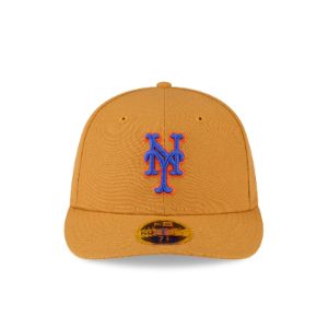 New York Mets Taupe Low Profile 59FIFTY Fitted Hat sold by New Era