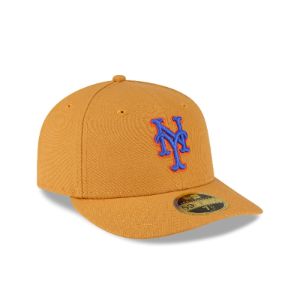 New York Mets Taupe Low Profile 59FIFTY Fitted Hat sold by New Era