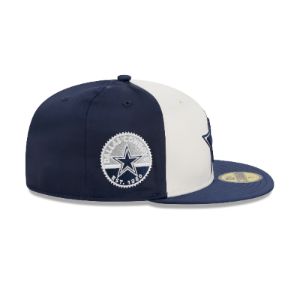Dallas Cowboys Throwback Satin 59FIFTY Fitted Hat sold by New Era