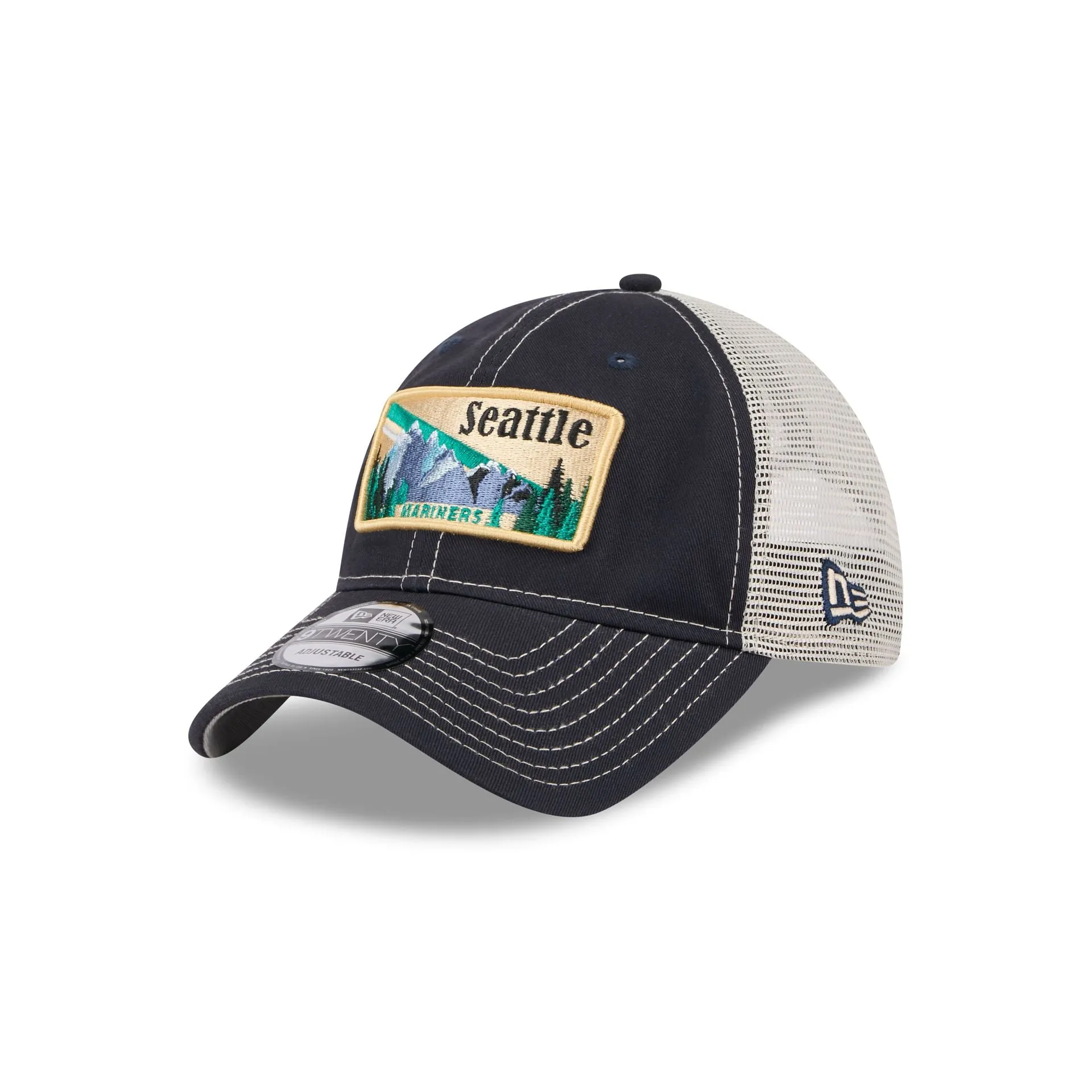 Seattle Mariners State Souvenir 9TWENTY Trucker Hat sold by New Era product image thumbnail 3