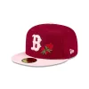 Just Caps Rose Flower Boston Red Sox 59FIFTY Fitted Hat sold by New Era
