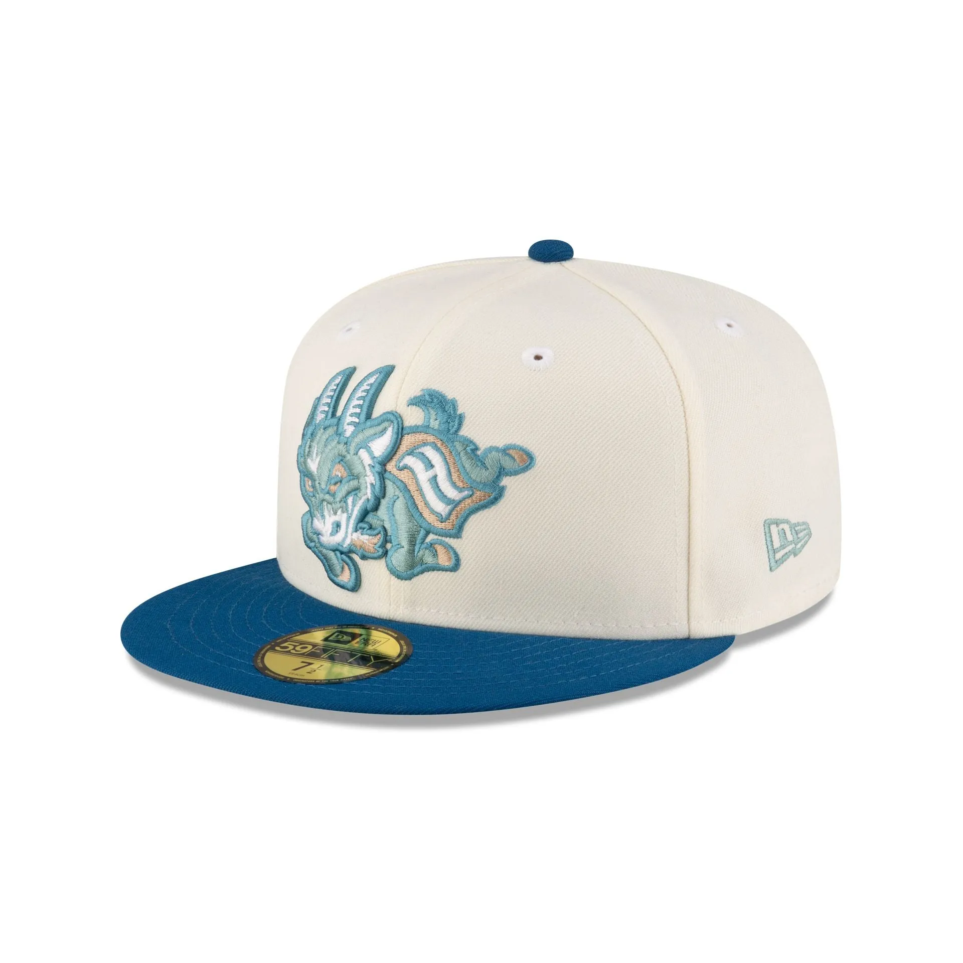 Hartford Yard Goats Chrome Blue 59FIFTY Fitted Hat sold by New Era product image thumbnail 3