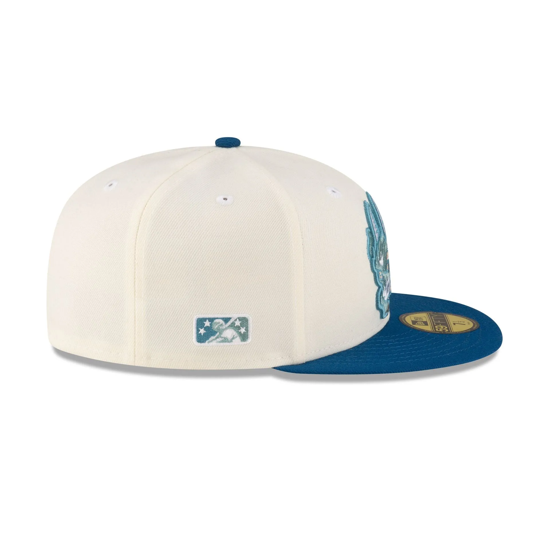 Hartford Yard Goats Chrome Blue 59FIFTY Fitted Hat sold by New Era product image thumbnail 4