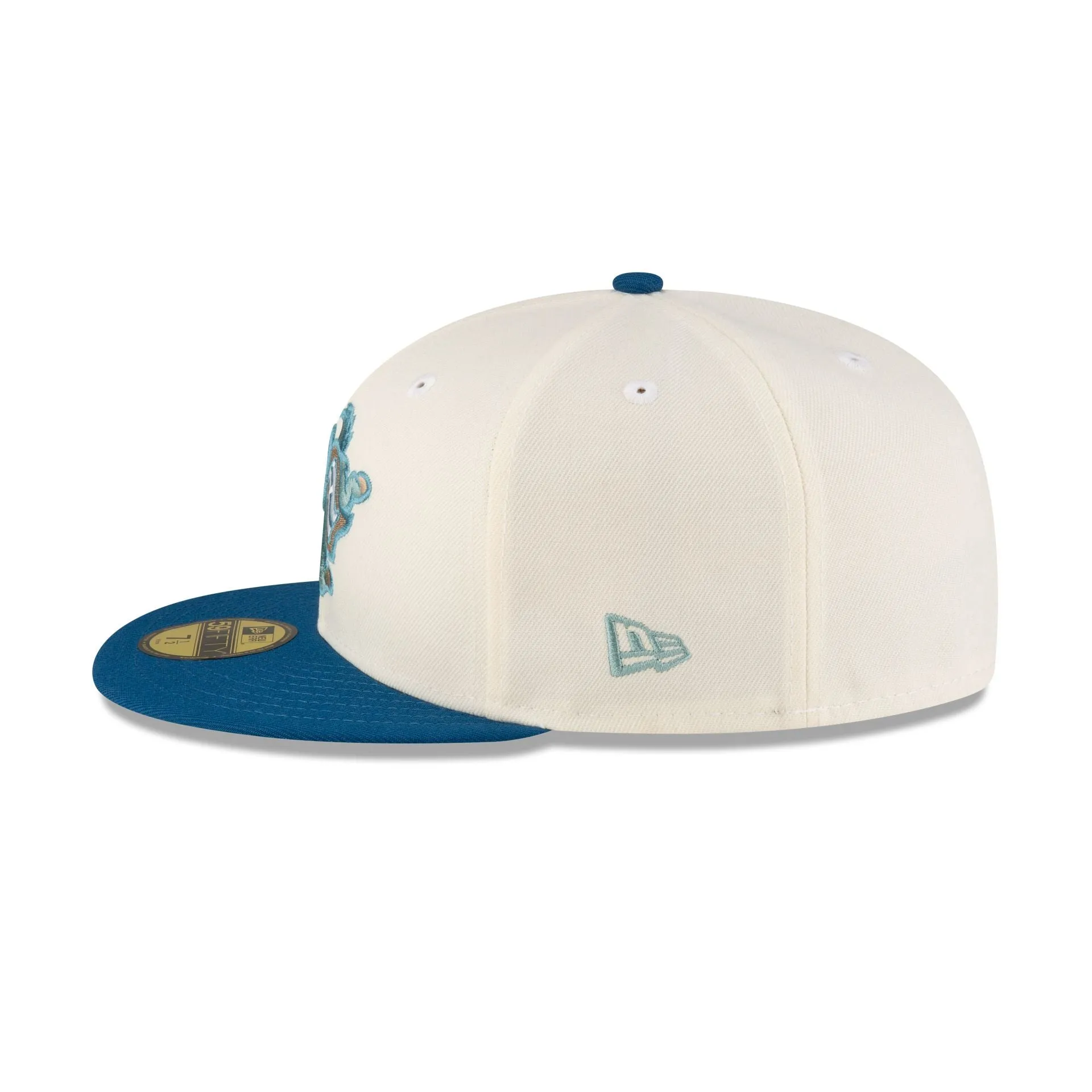 Hartford Yard Goats Chrome Blue 59FIFTY Fitted Hat sold by New Era product image thumbnail 5