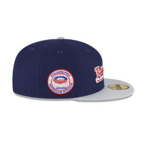 Just Caps Gray Visor Philadelphia Phillies 59FIFTY Fitted Hat sold by New Era