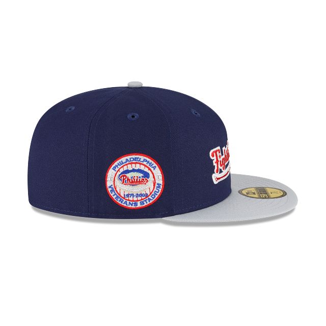Just Caps Gray Visor Philadelphia Phillies 59FIFTY Fitted Hat sold by New Era product image thumbnail 4