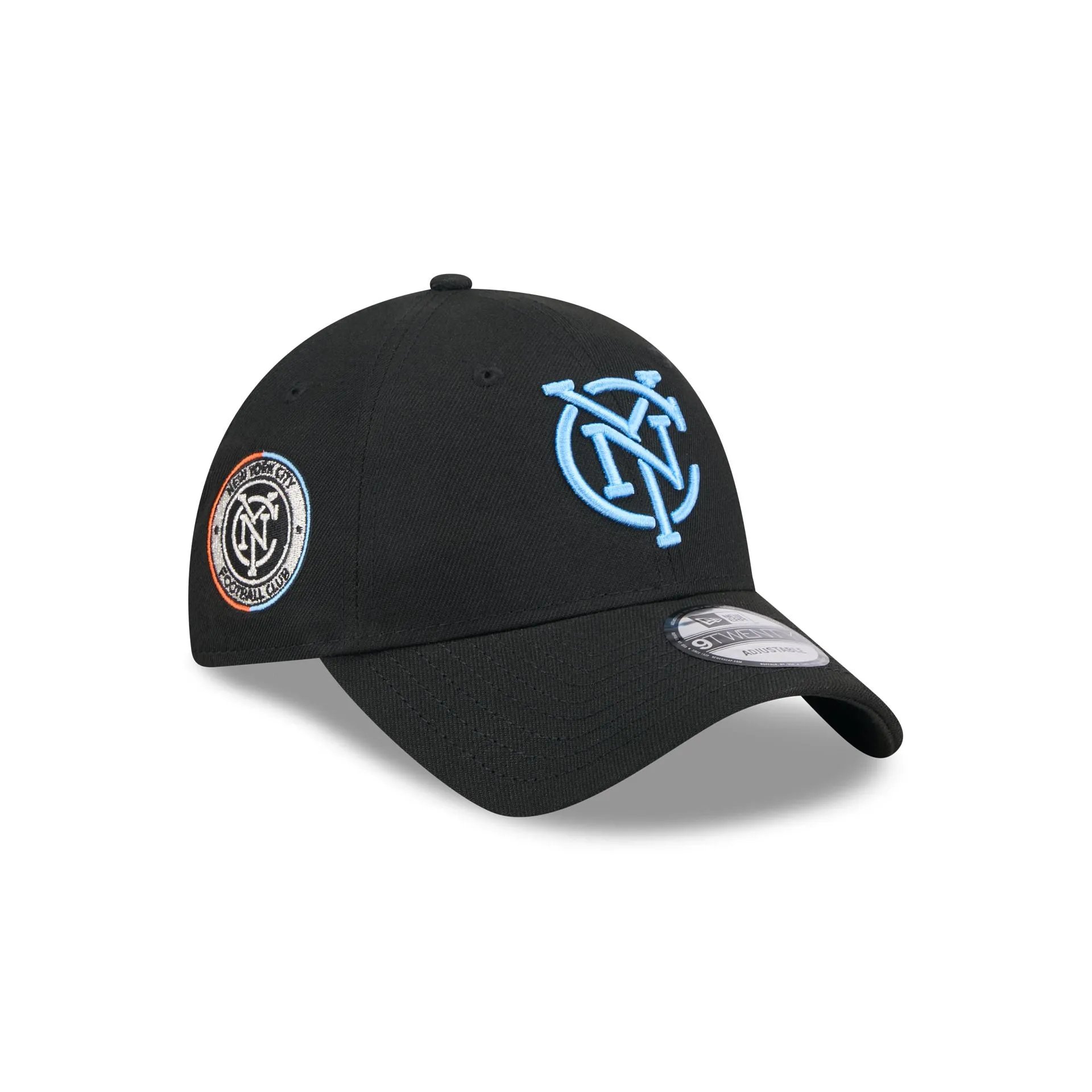 New York City FC 2024 Jersey Hook 9TWENTY Adjustable Hat sold by New Era
