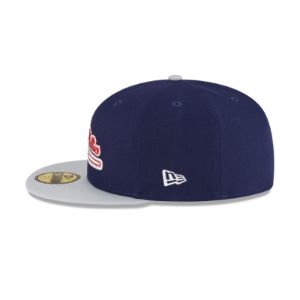 Just Caps Gray Visor Philadelphia Phillies 59FIFTY Fitted Hat sold by New Era
