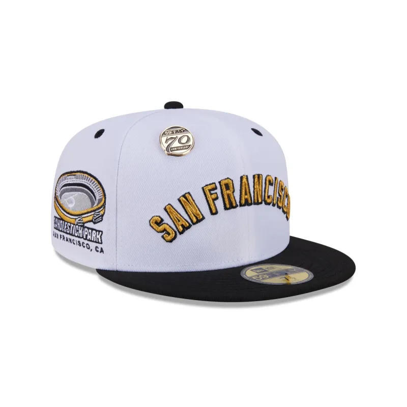 San Francisco Giants 70th Anniversary 59FIFTY Fitted Hat sold by New Era