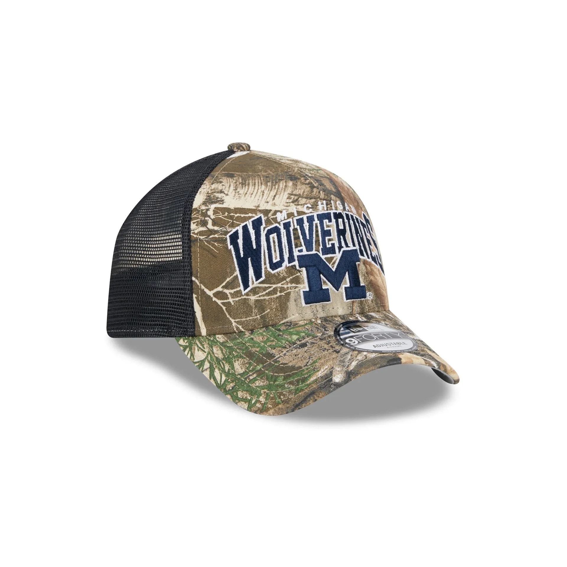 Michigan Wolverines Active 9FORTY A-Frame Trucker Hat sold by New Era product image thumbnail 3