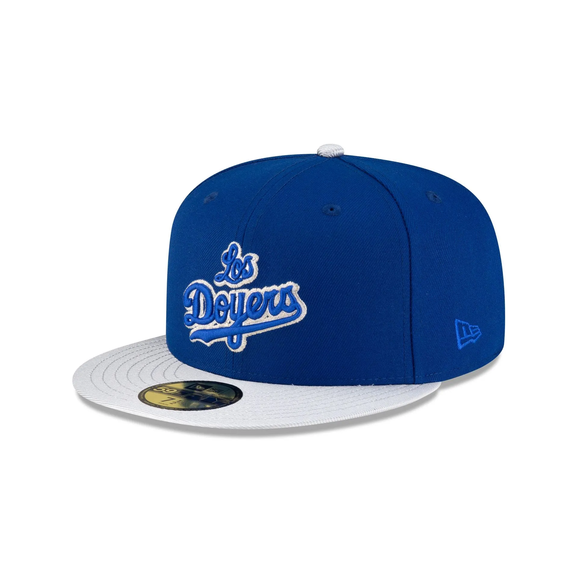 Los Angeles Dodgers x El Salvador Blue 59FIFTY Fitted Hat sold by New Era product image thumbnail 3