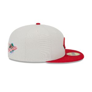 Cincinnati Reds Varsity Letter 59FIFTY Fitted Hat sold by New Era