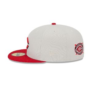 Cincinnati Reds Varsity Letter 59FIFTY Fitted Hat sold by New Era