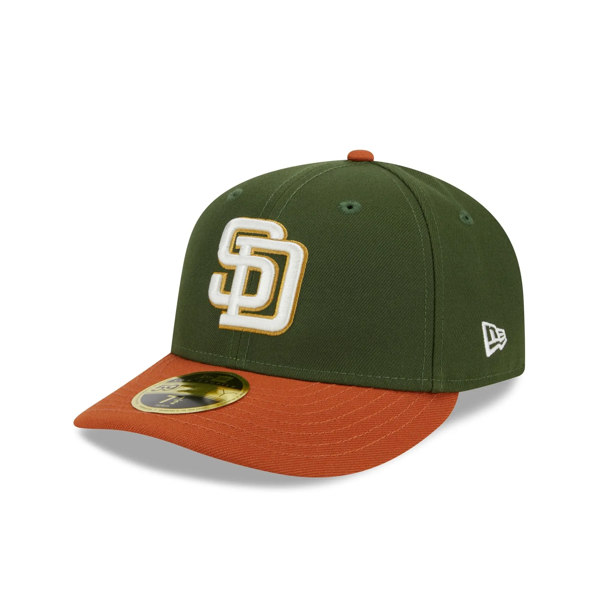 San Diego Padres Scarlet Low Profile 59FIFTY Fitted Hat sold by New Era product image thumbnail 3