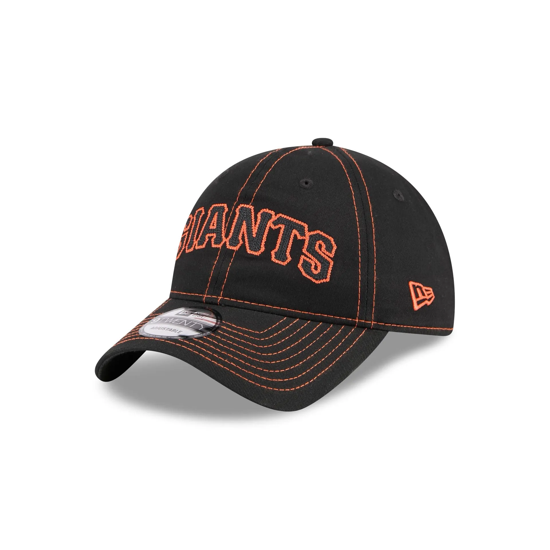 San Francisco Giants Team Stitch 9TWENTY Adjustable Hat sold by New Era