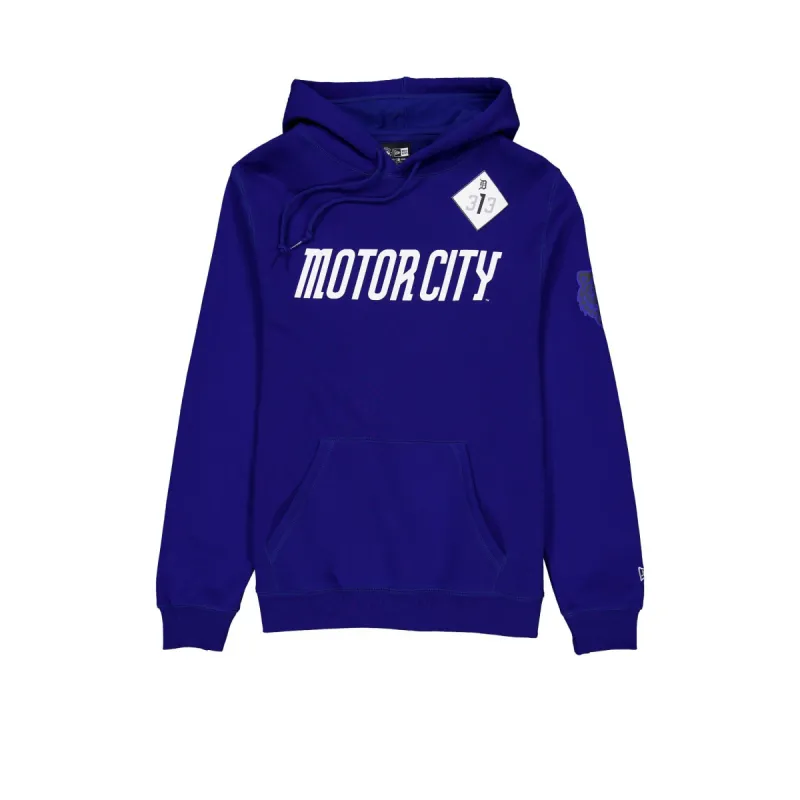 Detroit Tigers City Connect Blue Hoodie sold by New Era