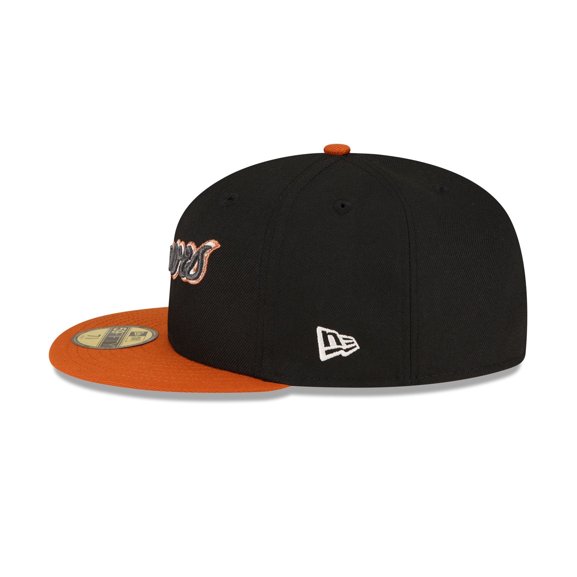 Just Caps Rust Orange Atlanta Braves 59FIFTY Fitted Hat sold by New Era product image thumbnail 5