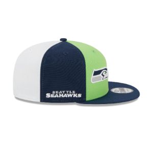 Seattle Seahawks 2023 Sideline 9FIFTY Snapback Hat sold by New Era