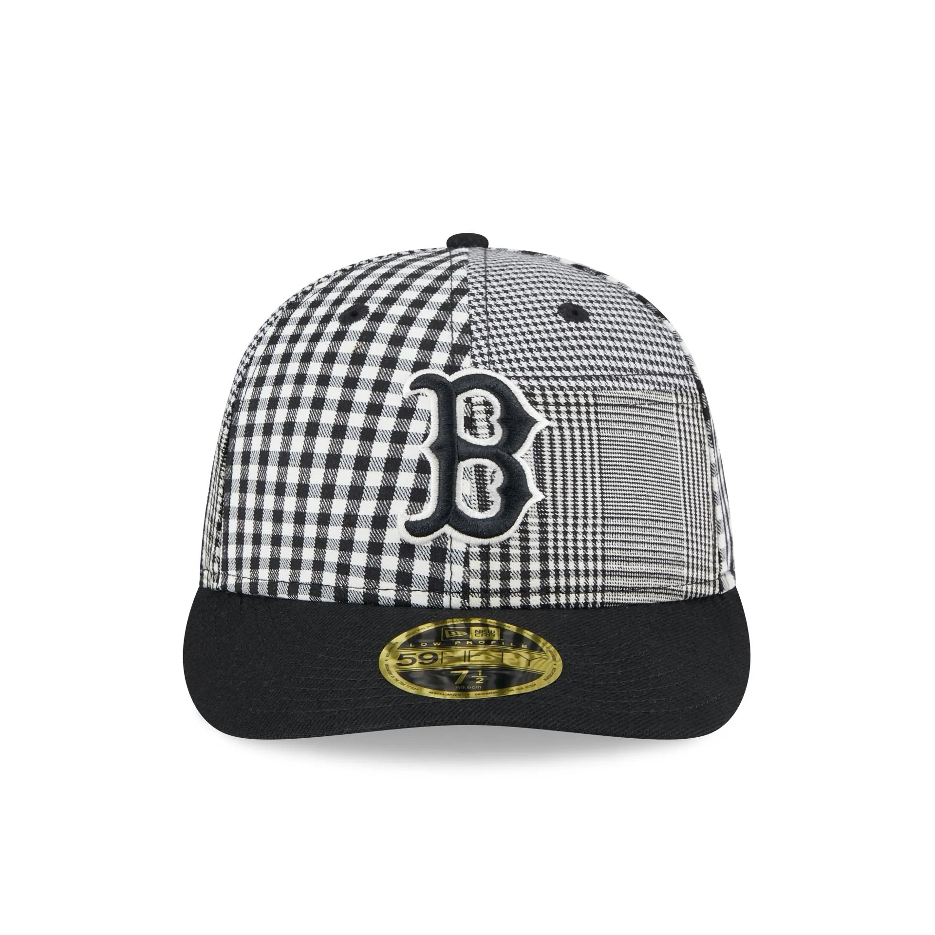 Boston Red Sox Patch Plaid Low Profile 59FIFTY Fitted Hat sold by New Era product image thumbnail 2