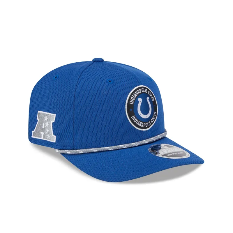 Indianapolis Colts 2024 Sideline 9SEVENTY Stretch-Snap Hat sold by New Era