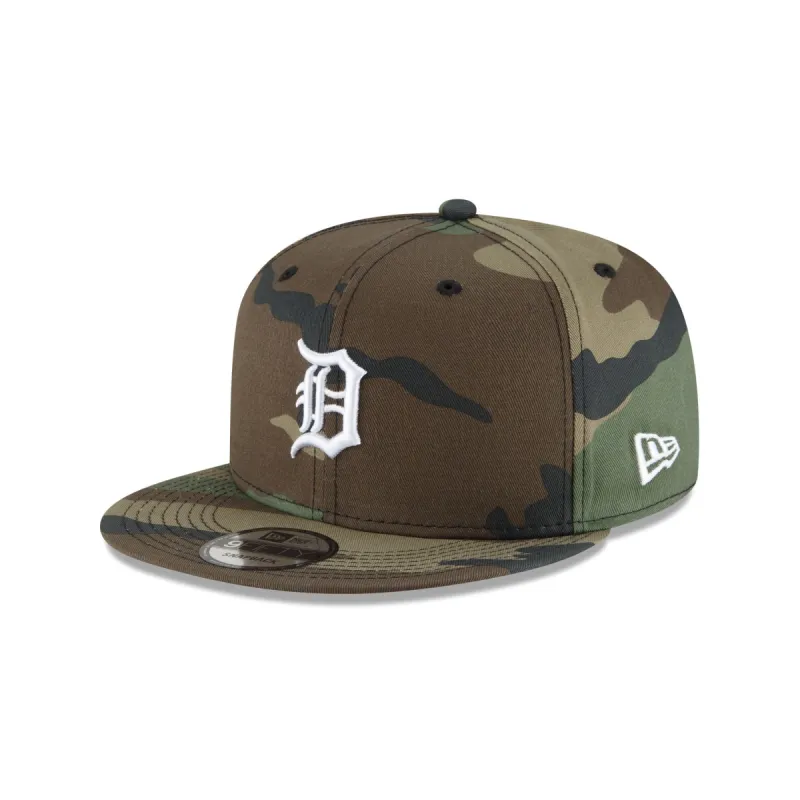 Detroit Tigers Basic Camo Alternate 9FIFTY Snapback Hat sold by New Era