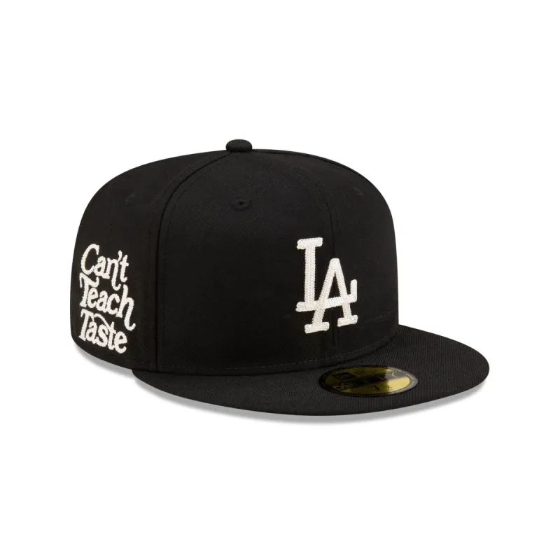 Los Angeles Dodgers Can’t Teach Taste Black 59FIFTY Fitted sold by New Era