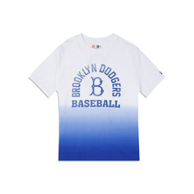Brooklyn Dodgers Throwback Dip Dye T-Shirt sold by New Era