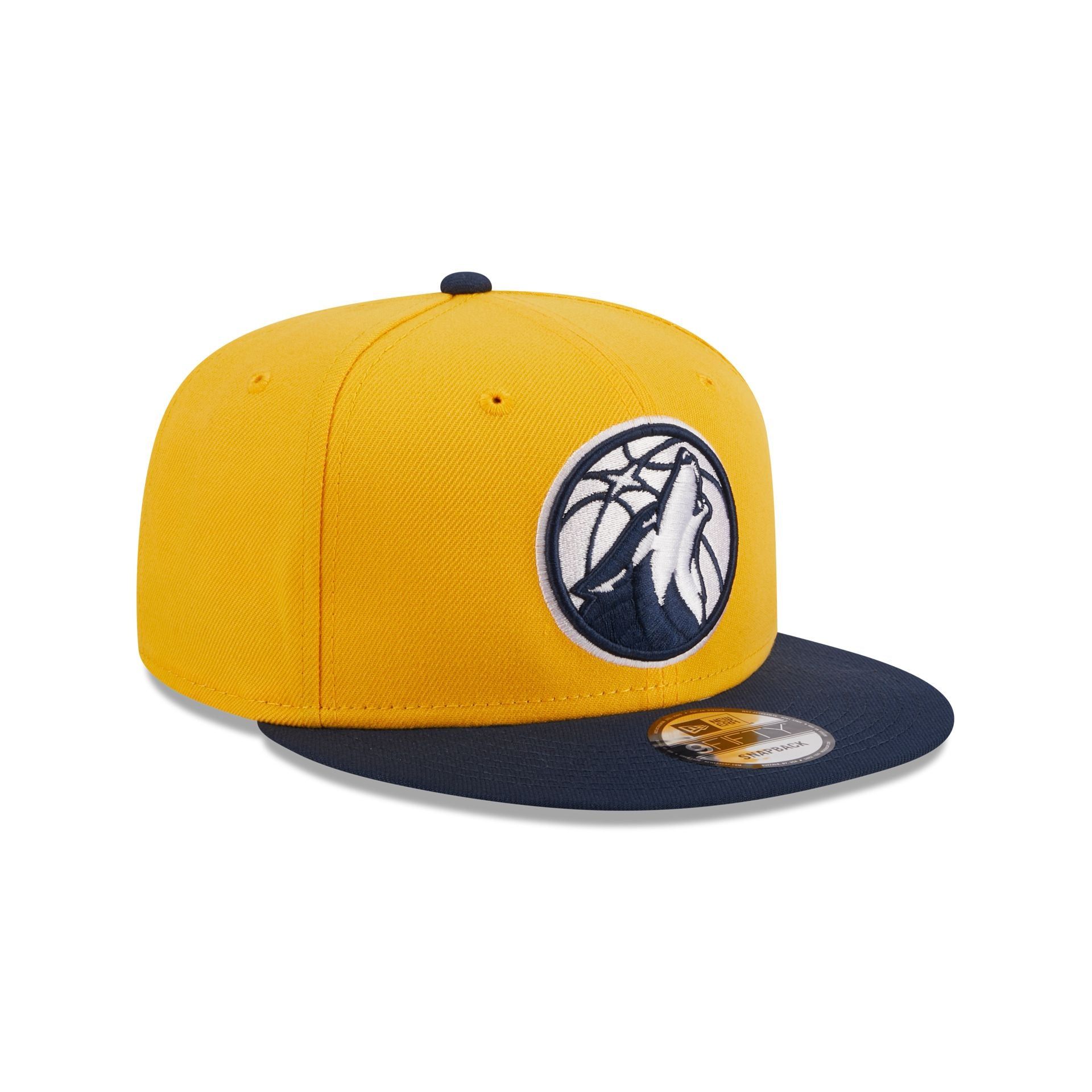 Minnesota Timberwolves Color Pack Gold 9FIFTY Snapback Hat sold by New Era product image thumbnail 4