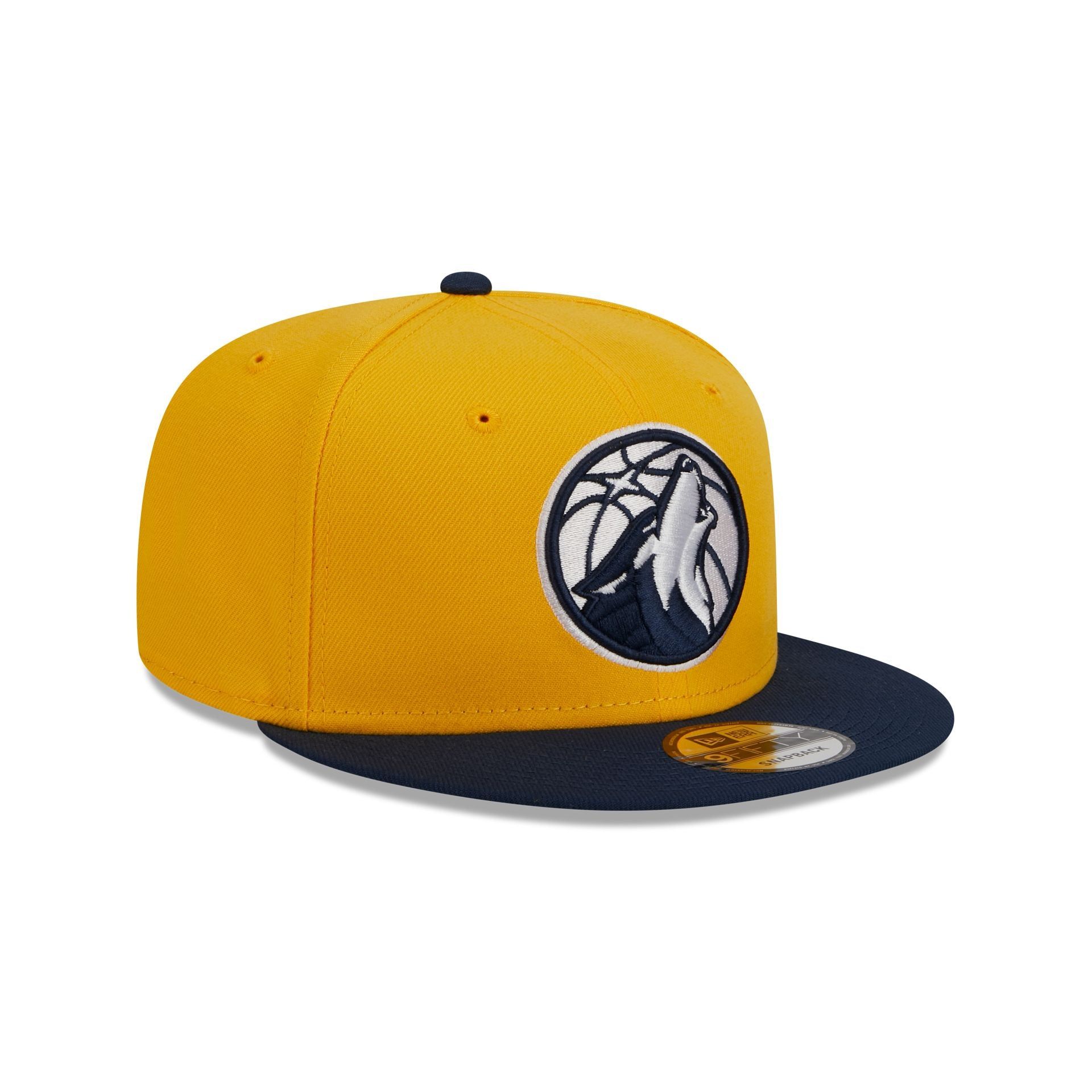 Minnesota Timberwolves Color Pack Gold 9FIFTY Snapback Hat sold by New Era product image thumbnail 5