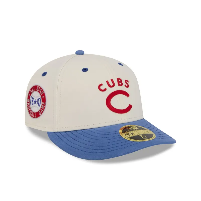 Chicago Cubs Vintage Stack Low Profile 59FIFTY Fitted Hat sold by New Era