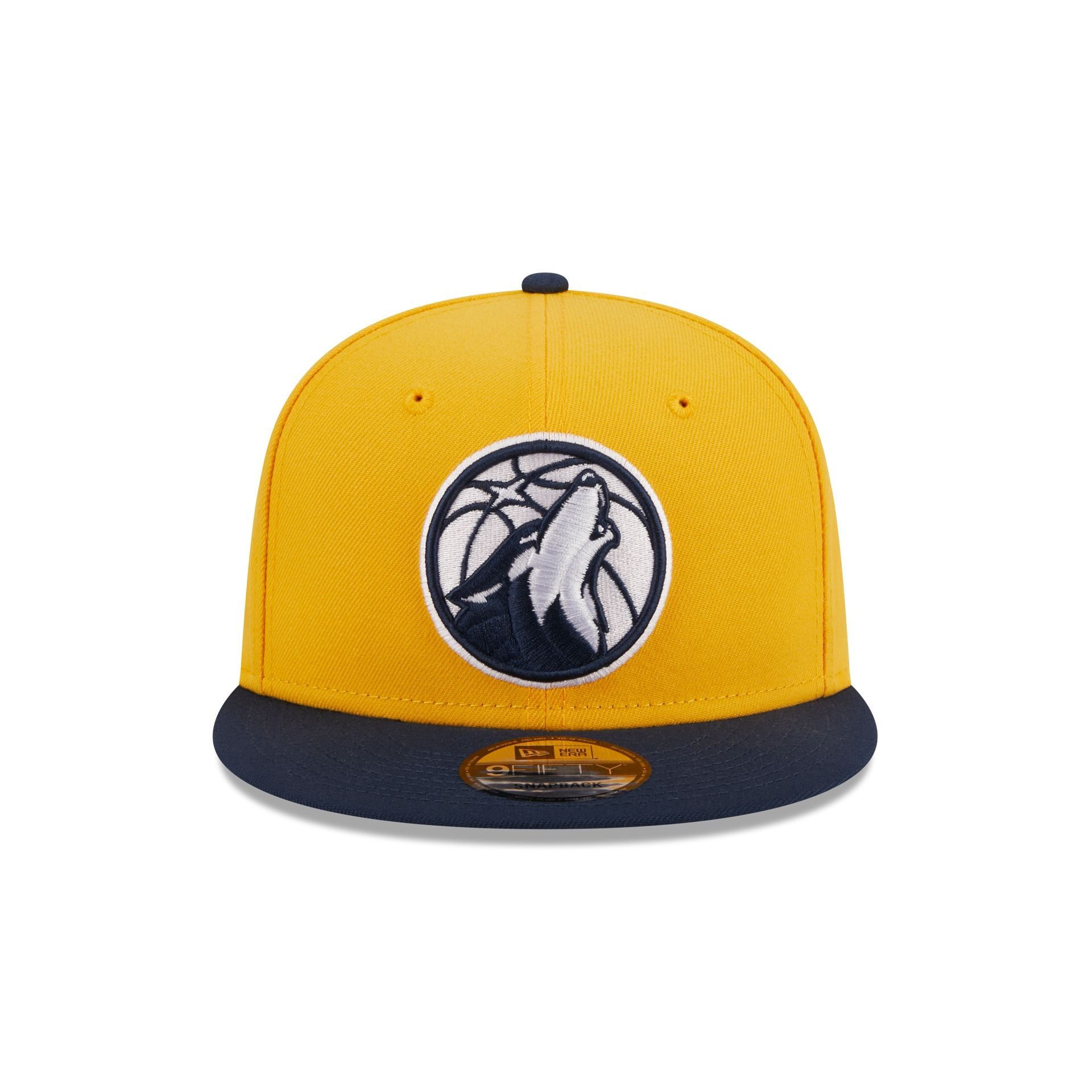 Minnesota Timberwolves Color Pack Gold 9FIFTY Snapback Hat sold by New Era product image thumbnail 2