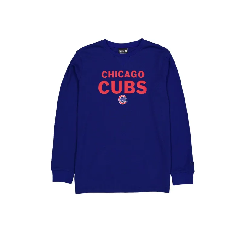 Chicago Cubs Sport Night Long Sleeve T-Shirt sold by New Era