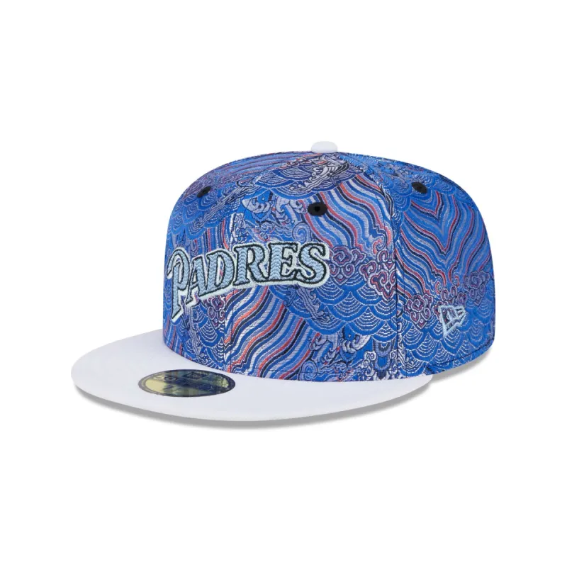 San Diego Padres Wave Fill 59FIFTY Fitted Hat sold by New Era