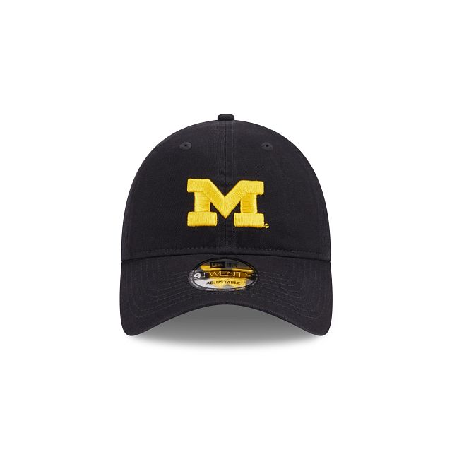 Michigan Wolverines Navy 9TWENTY Adjustable Hat sold by New Era product image thumbnail 2