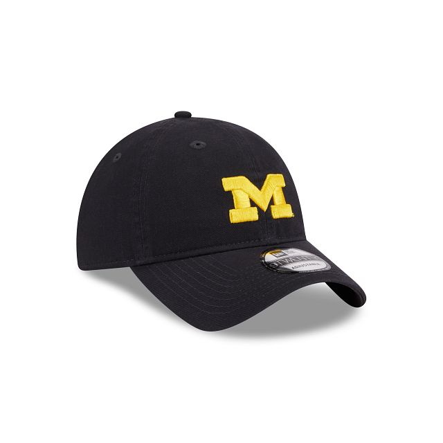 Michigan Wolverines Navy 9TWENTY Adjustable Hat sold by New Era product image thumbnail 3