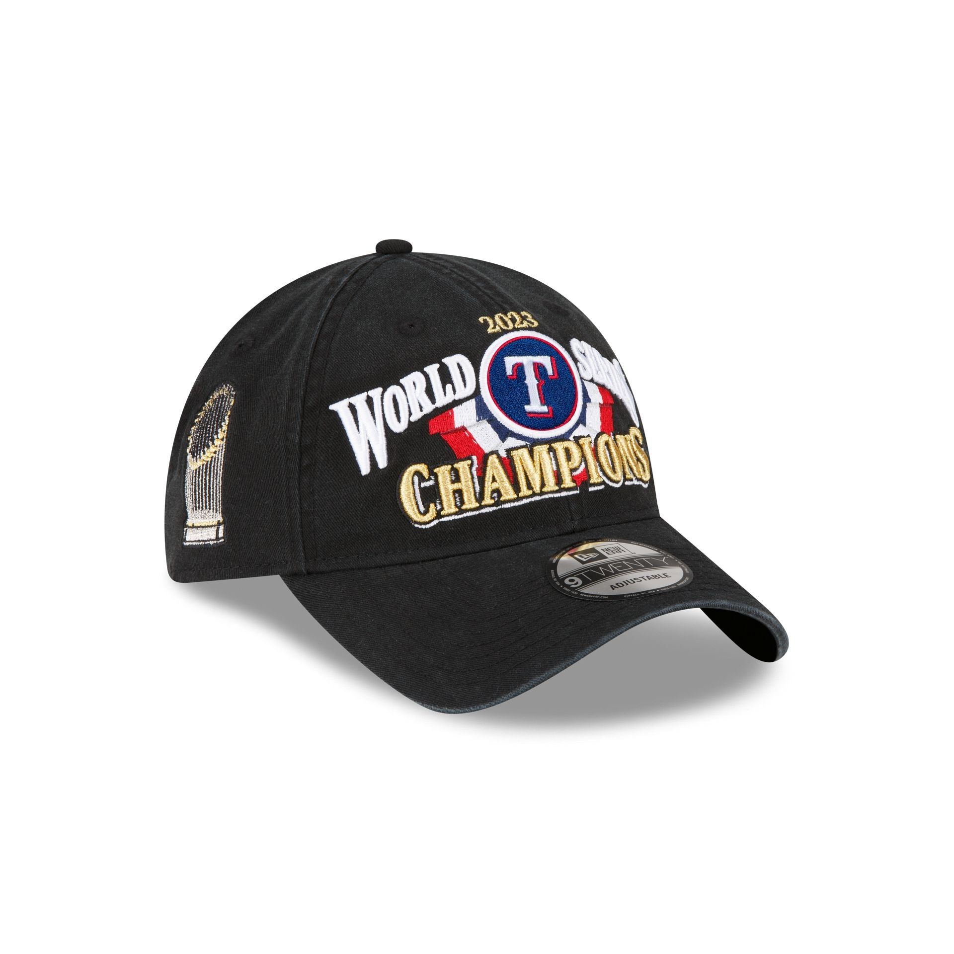 Texas Rangers 2023 World Series Champions 9TWENTY Adjustable Hat sold by New Era